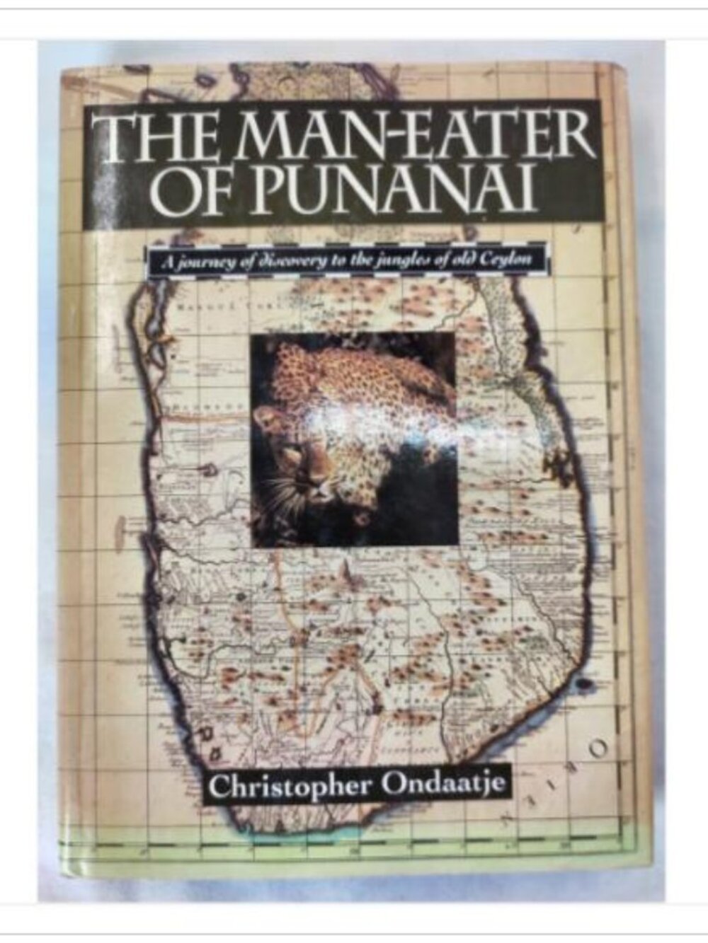 Man-Eater of Punanai Christopher Ondaatje 1992 1st Harper ISBN 0-00-215747-0